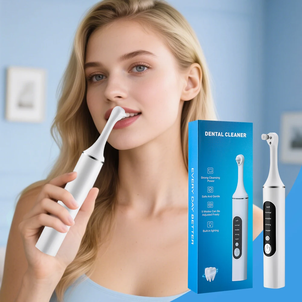 Teeth Whitening Or Tooth Whitening - Elektrische Tand Polijstmachine Tanden Whitening Cleaner