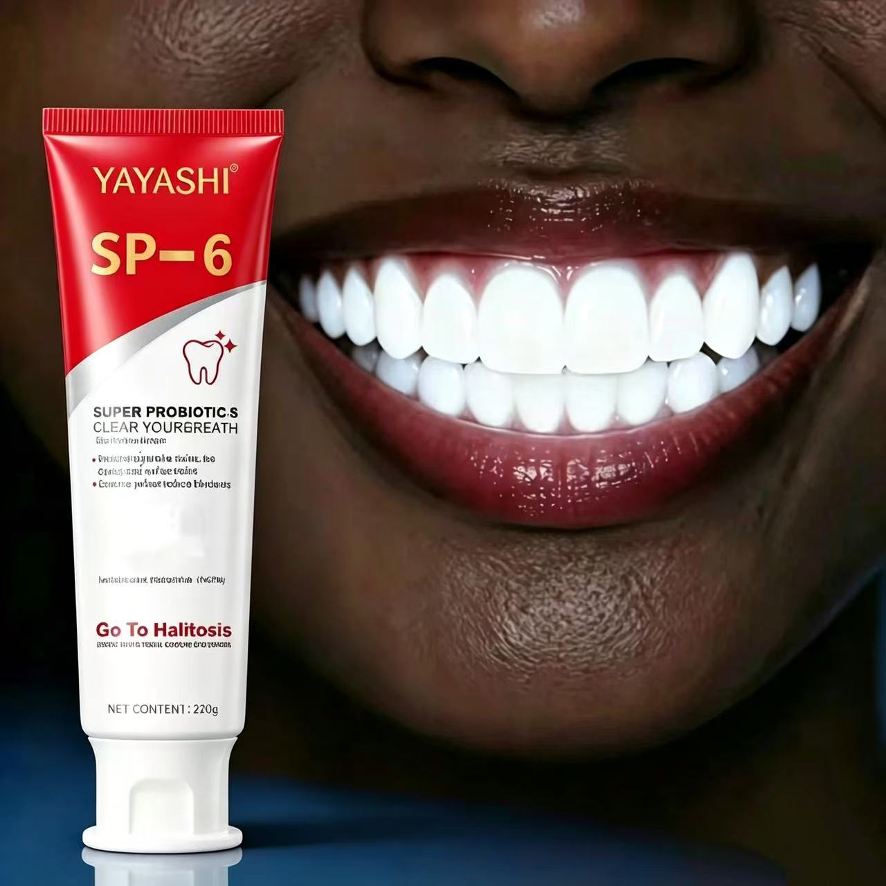 Teeth Whitening Cream - Sp-6 Probiotische Tandpasta Verhelderende Munt Frisse