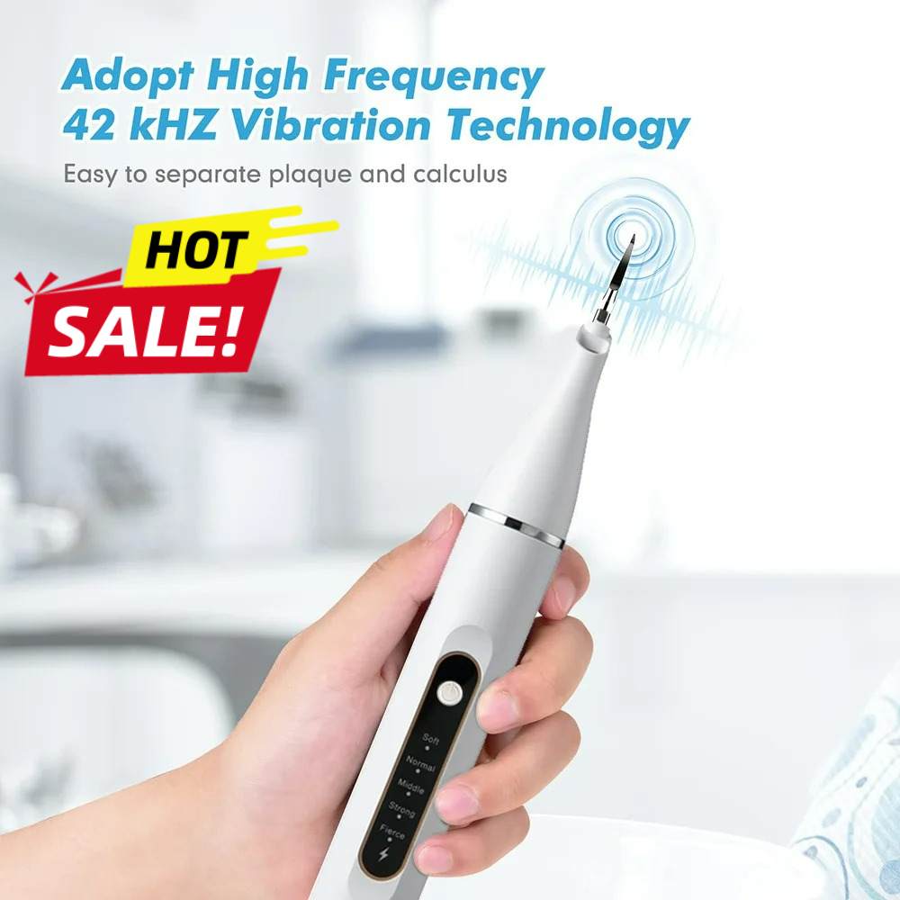 Teeth Whitening Or Tooth Whitening - Ultrasone elektrische tandenreiniger Tandheelkundige scaler 5-modi