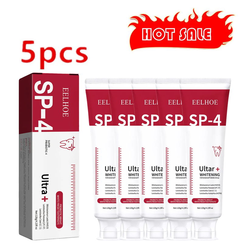 Teeth Whitening Enzymes - 5 Stuks Sp-4 120G Probiotische Whitening