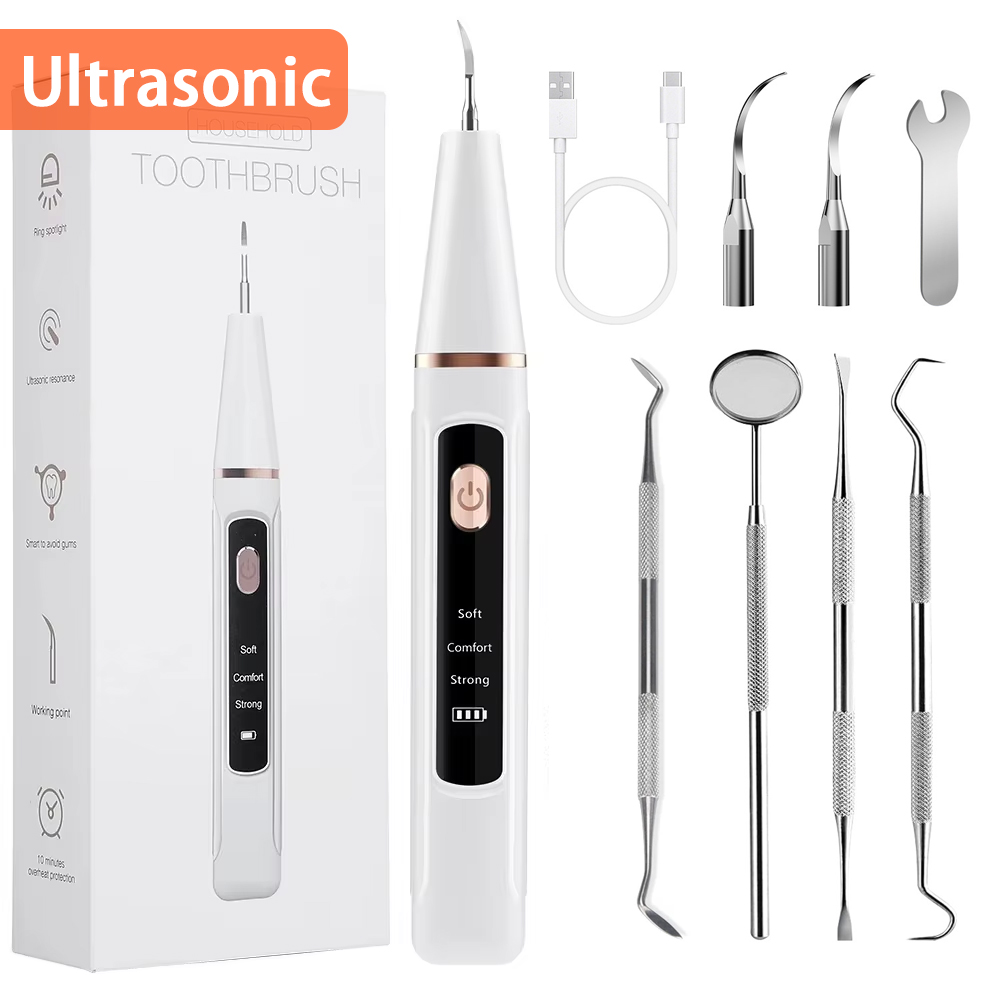 Teeth Whitening And Stain Removal - Elektrische Ultrasone Tandheelkundige Scaler Calculus Orale
