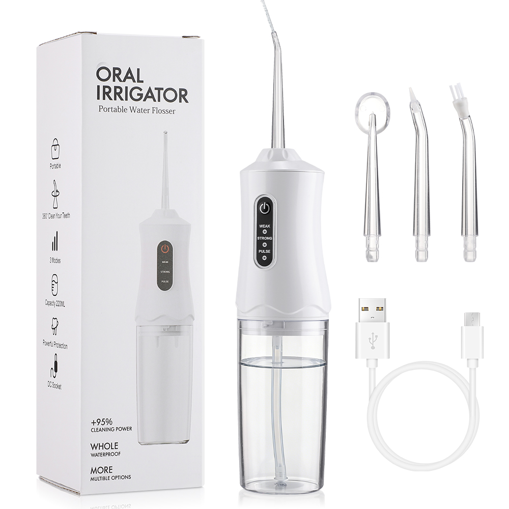 Teeth Whitening Or Tooth Whitening - 3 modi monddouche draagbare mondspoelmachine tandheelkundige