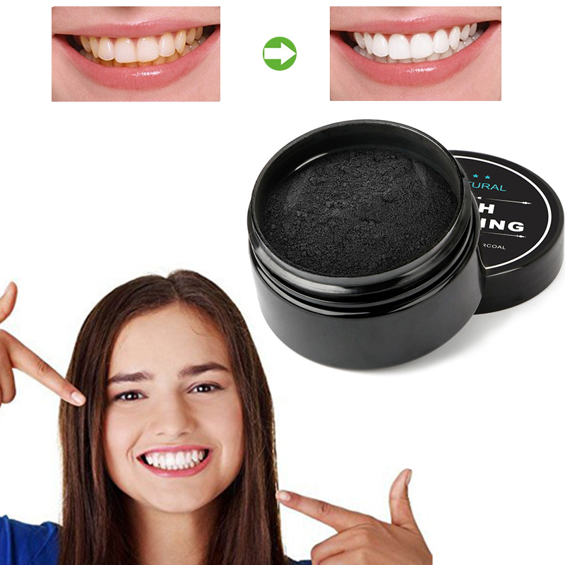 Teeth Whitening Charcoal Powder - 30G Tanden Whitening Poeder Tandpasta Sterke