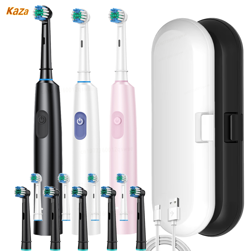 Teeth Whitening Or Tooth Whitening - Slimme elektrische tandenborstel Oplaadbare tandenborstel 5-modus