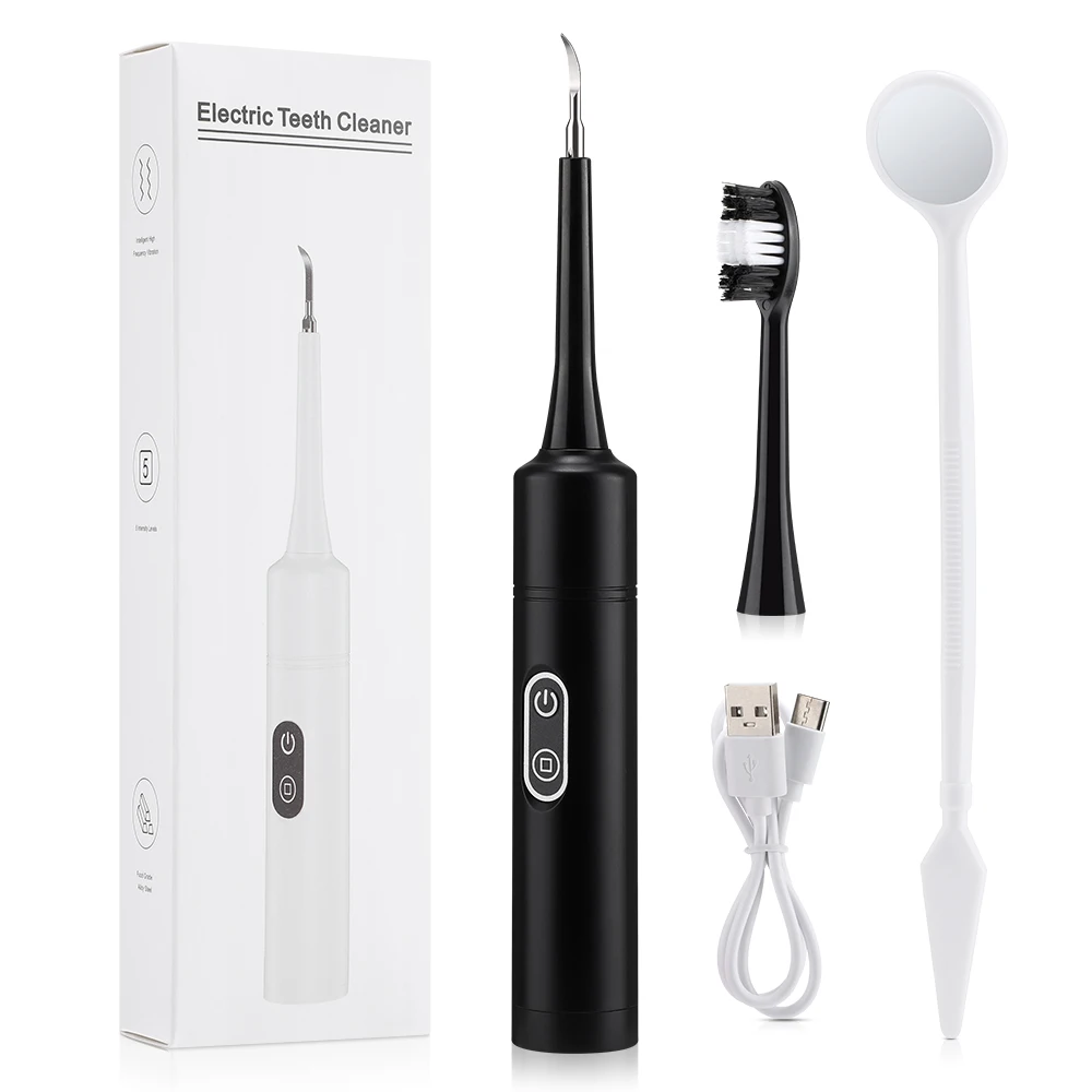 Teeth Whitening And Stain Removal - Elektrische sonische vibratie Tandheelkundige scaler Tanden