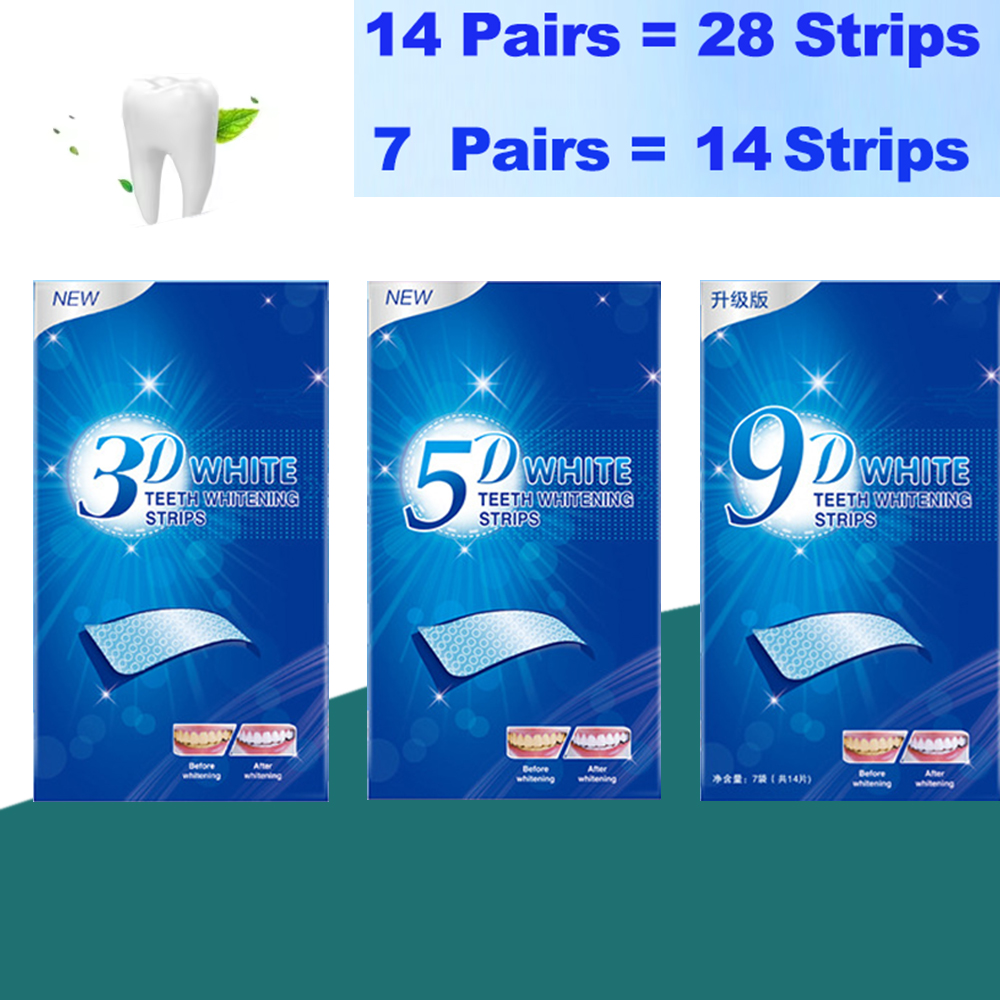 Snelwerkende 3D 5D 9D Tanden W - Whitening Strip 3D recensie en prijs