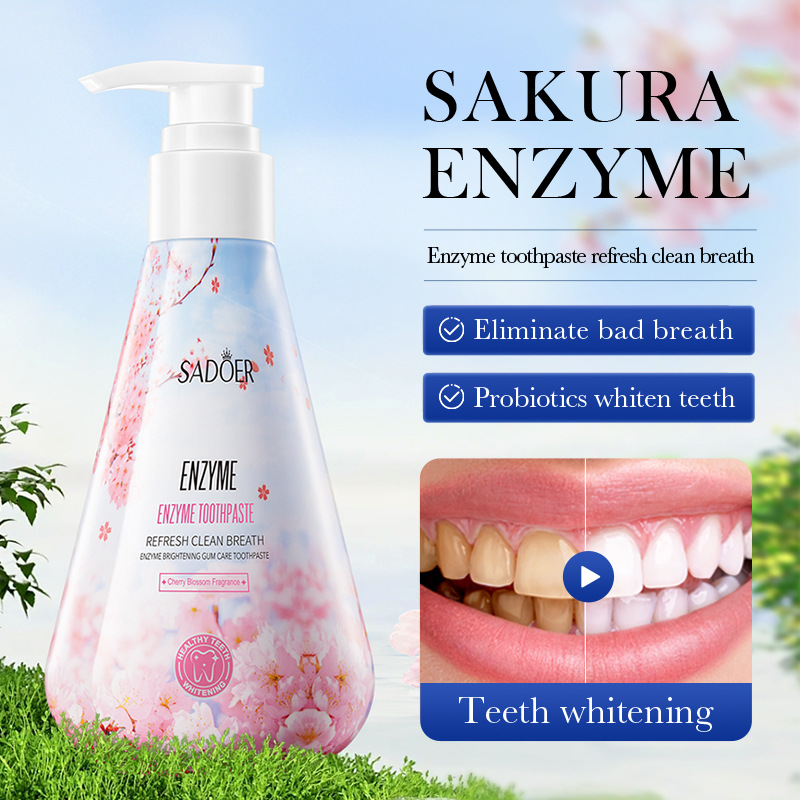 SADOER Bakpoeder Witmakende Ta - Teeth Whitening Enzymes recensie en prijs