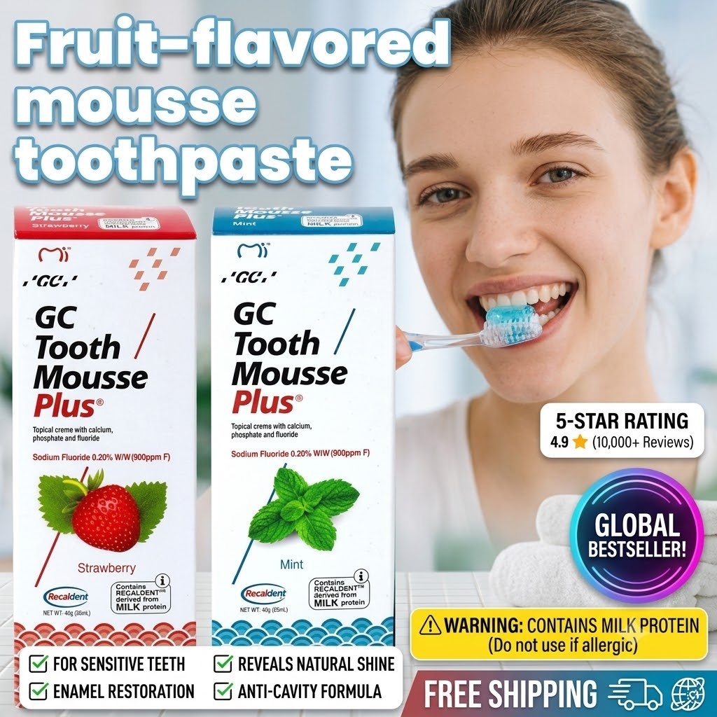 50g GC Fruit Flavour Mousse Ta - Teeth Whitening Cream recensie en prijs