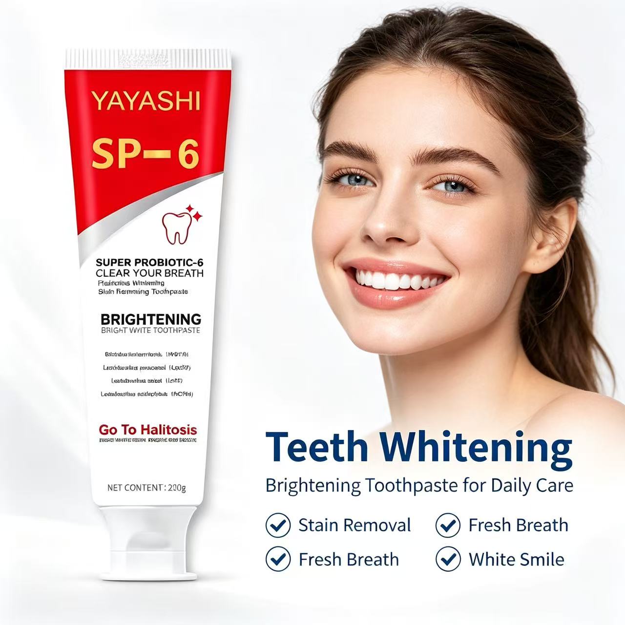 Sp-6 Probiotische Tandpasta Ve - Teeth Whitening Cream recensie en prijs
