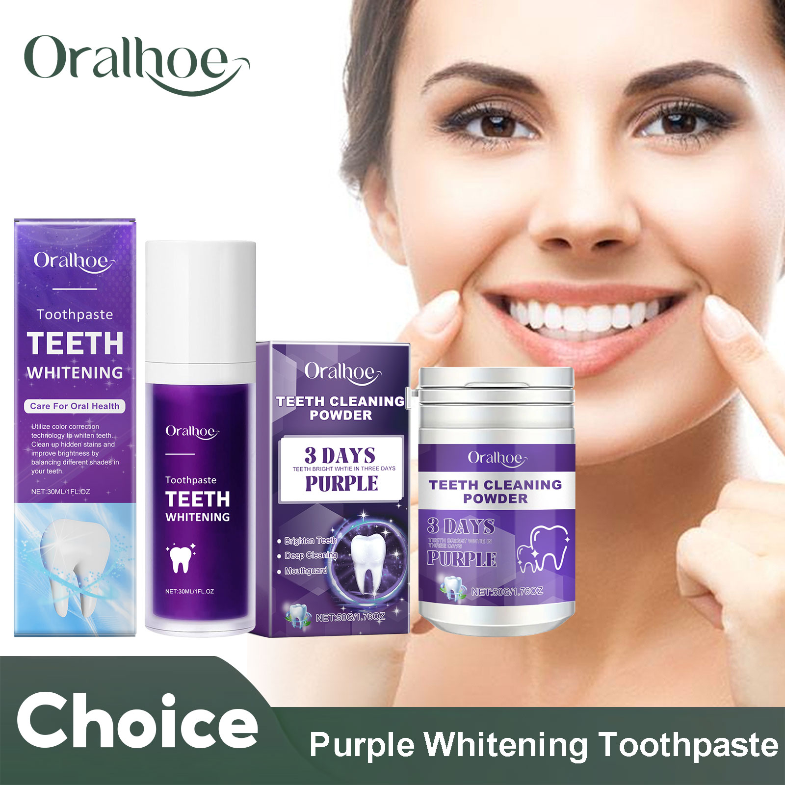 Paarse Corrector Tanden Whiten - Teeth Whitening Remedies recensie en prijs