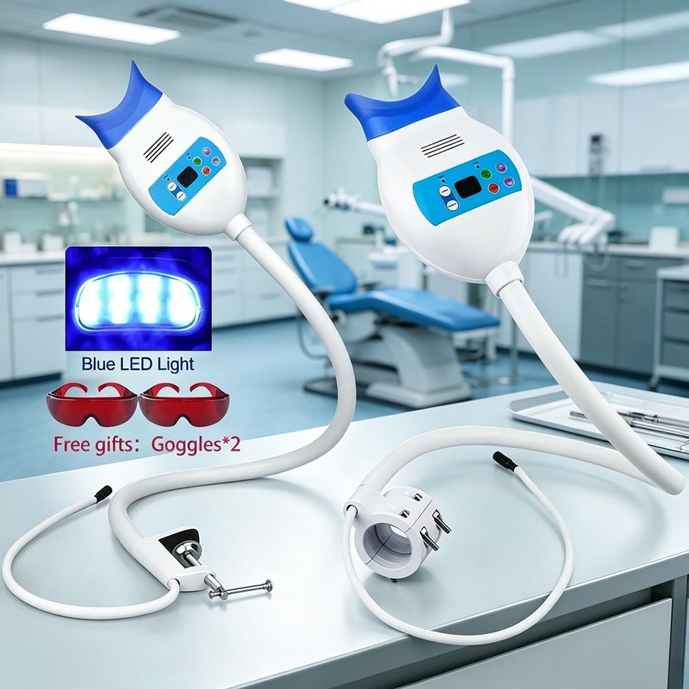 Bureau-tandbleekapparaat met k - Teeth Whitening Lamp recensie en prijs