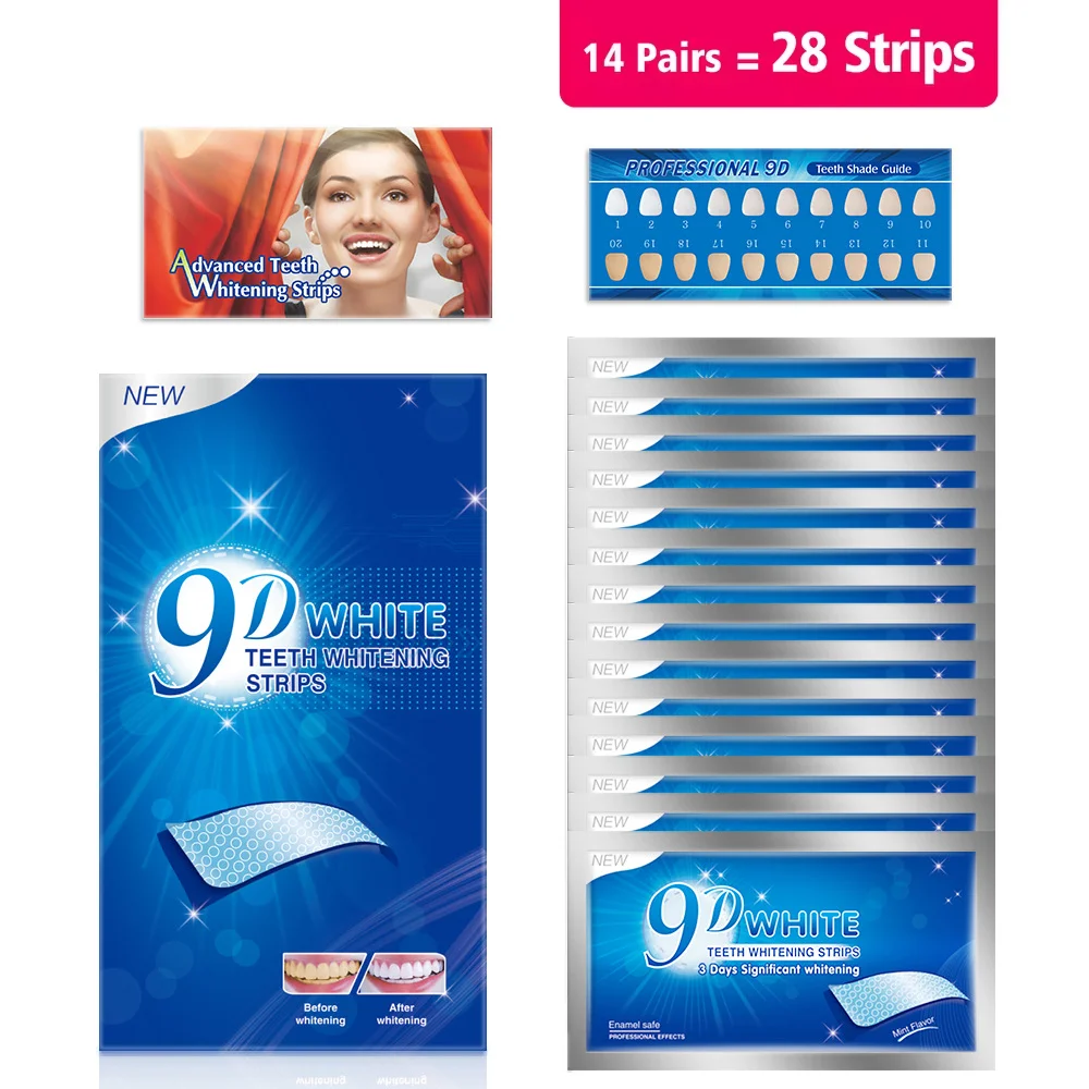 3D 5D 9D Professionele Tandenb - Whitening Strip 3D recensie en prijs