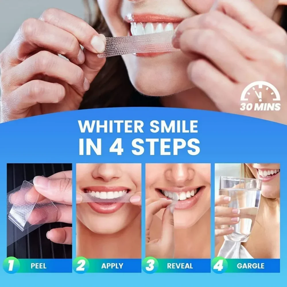Tanden Whitening Strips Witte  - Whitening Strip 3D recensie en prijs