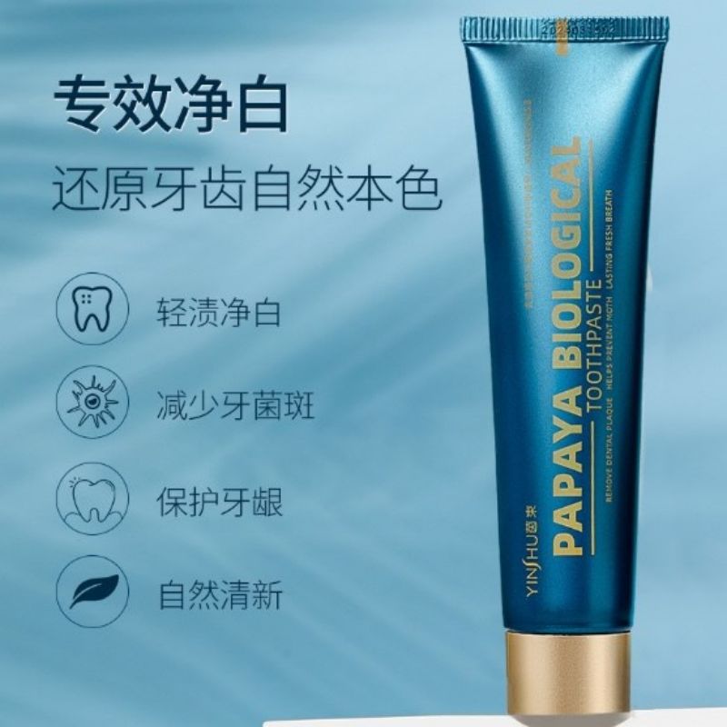 Papaya Enzym Tandpasta, voor h - Teeth Whitening Enzymes recensie en prijs