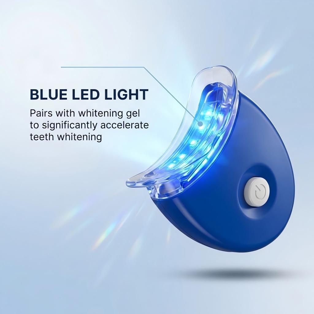 Draadloze Koude LED Blauw Lich - Teeth Whitening Kit At Home recensie en prijs