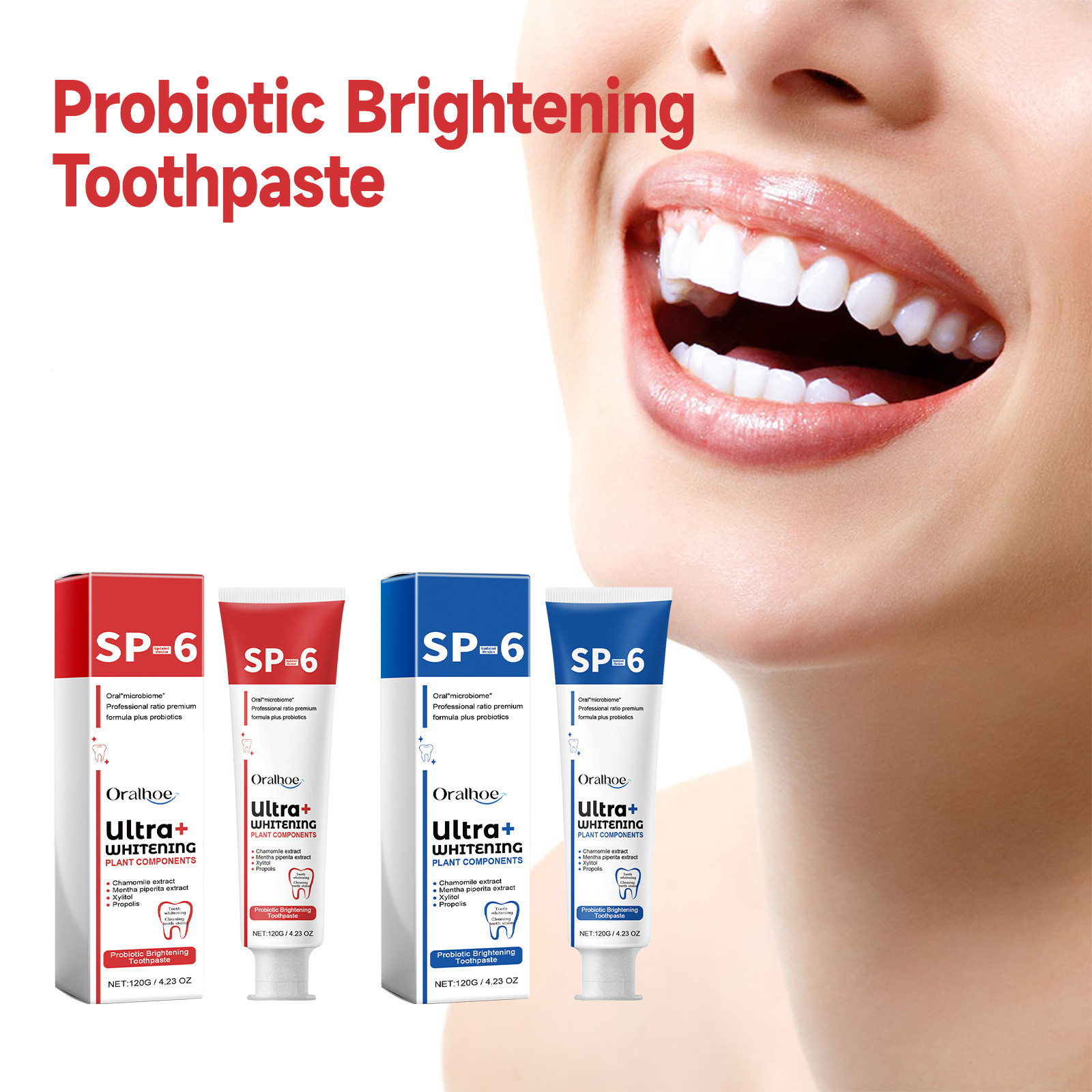SP-6 Probiotische Whitening Ta - Teeth Whitening Enzymes recensie en prijs