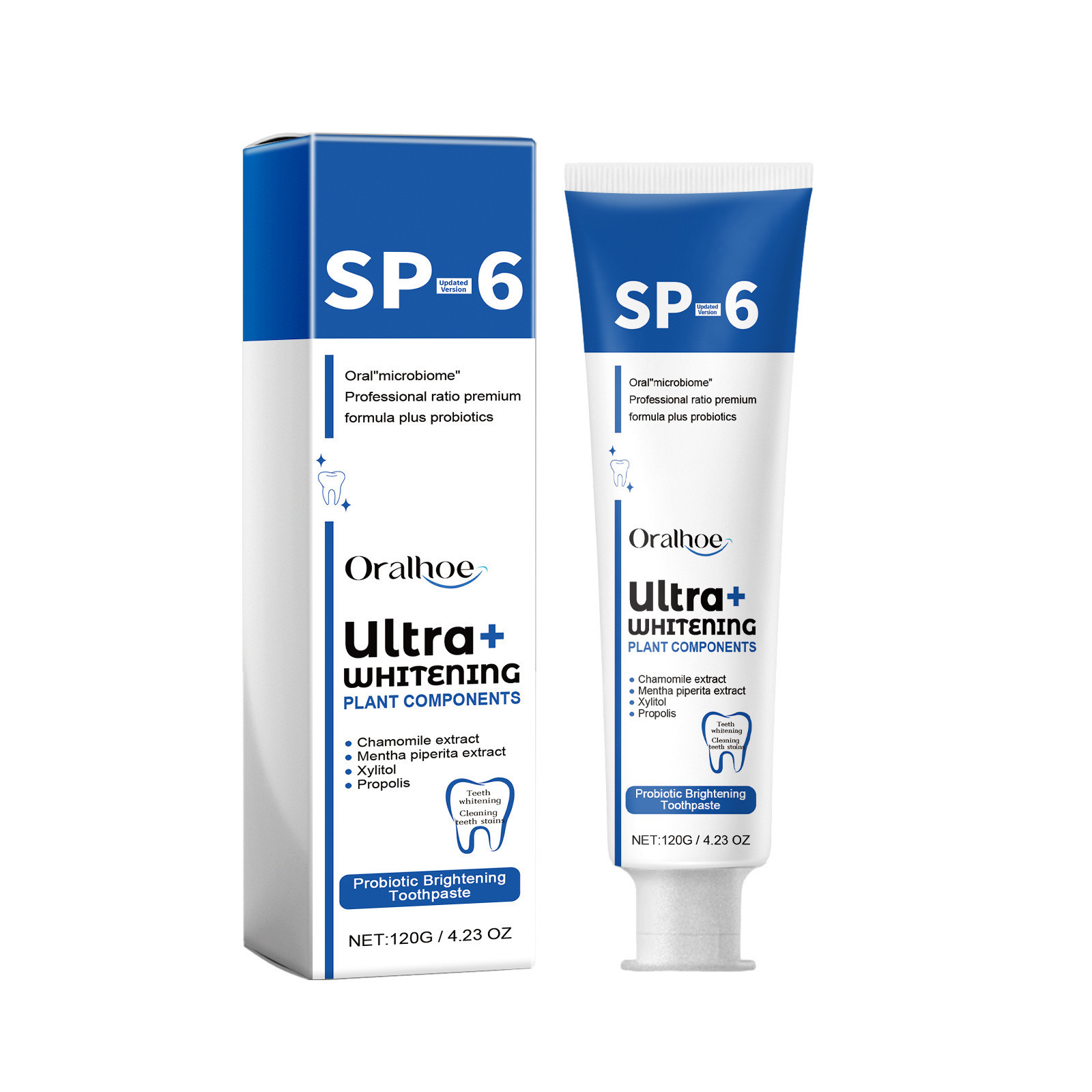 SP-6 Probiotische Whitening Ta - Teeth Whitening Enzymes recensie en prijs