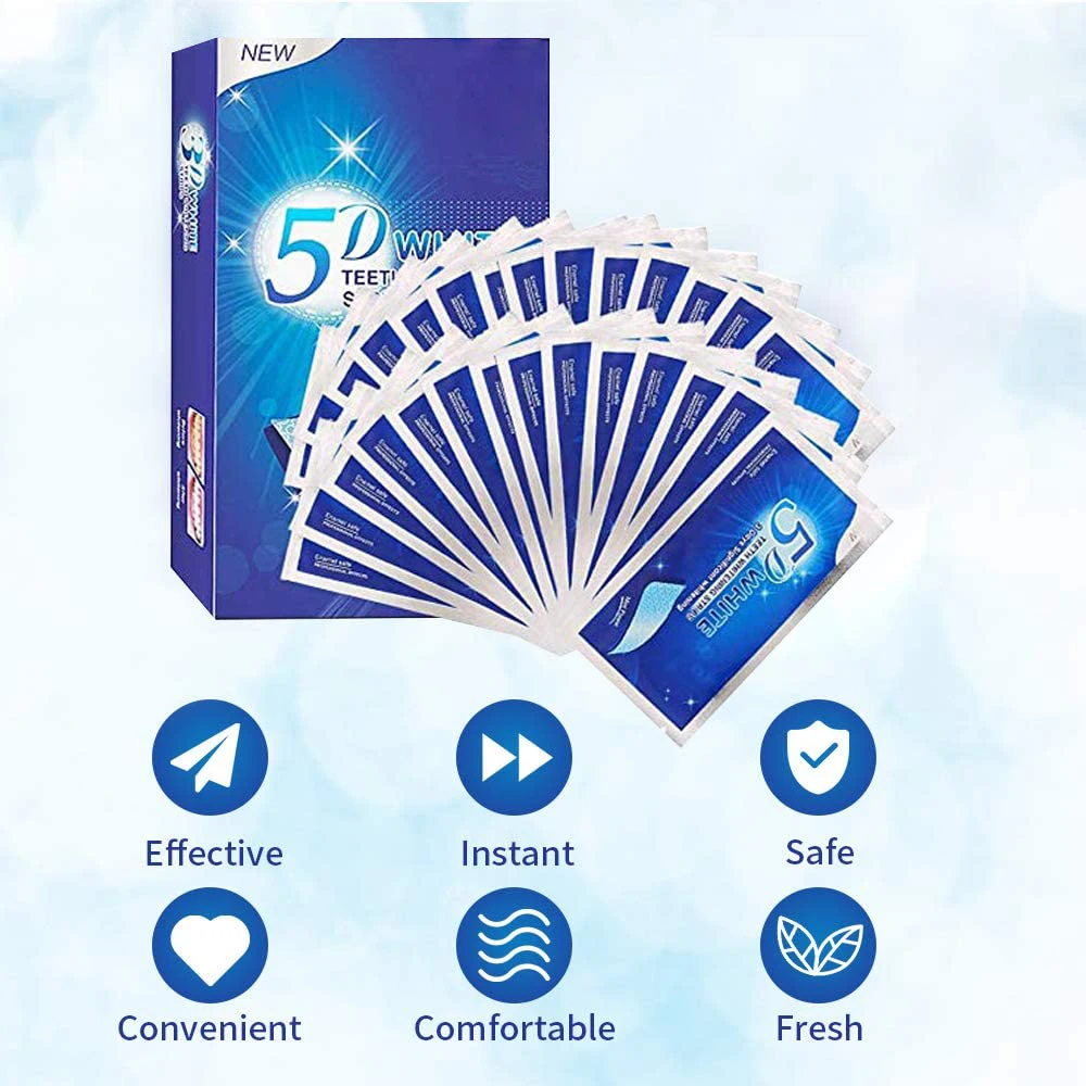 Tanden Whitening Stickers 3D/5 - Whitening Strip 3D recensie en prijs