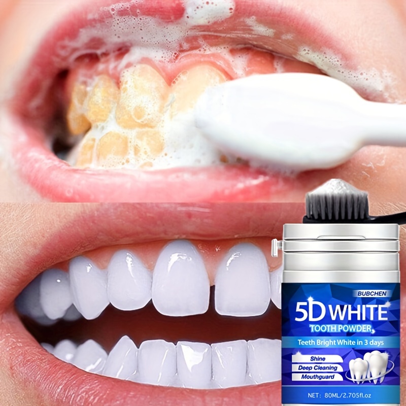 5D 80g Blauw Enzymatisch Tandb - Teeth Whitening Enzymes recensie en prijs