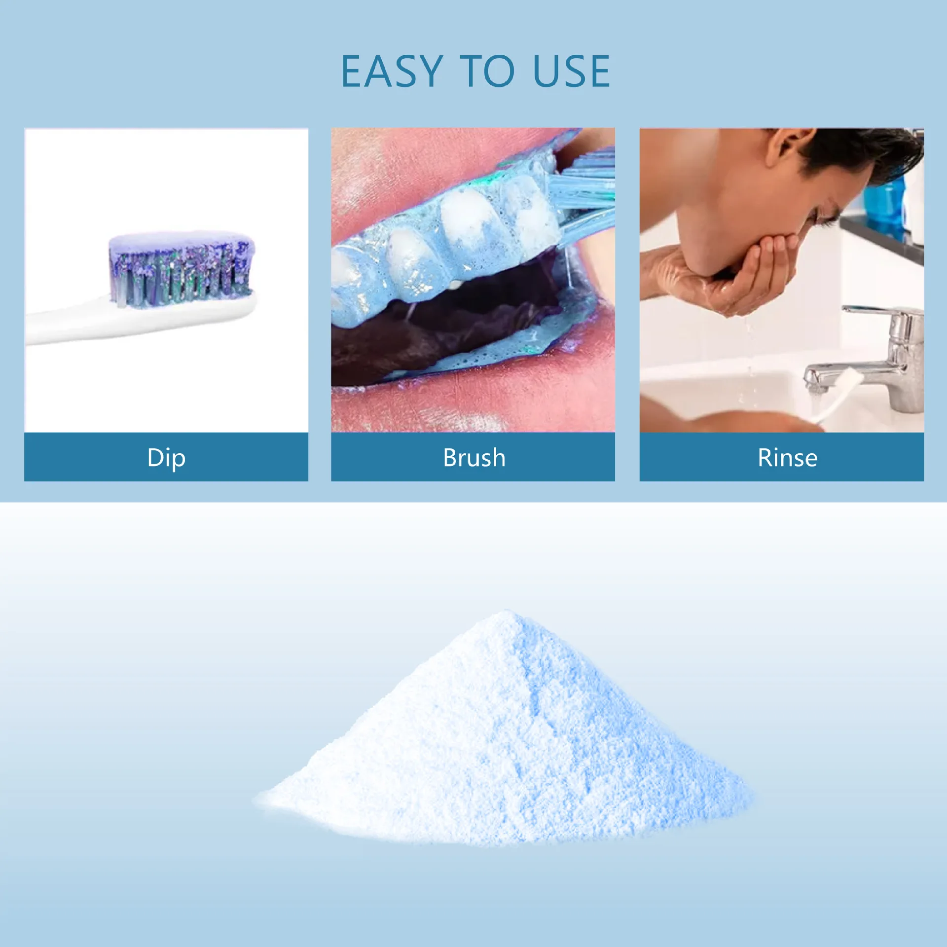 5D 80g Blauw Enzymatisch Tandb - Teeth Whitening Enzymes recensie en prijs