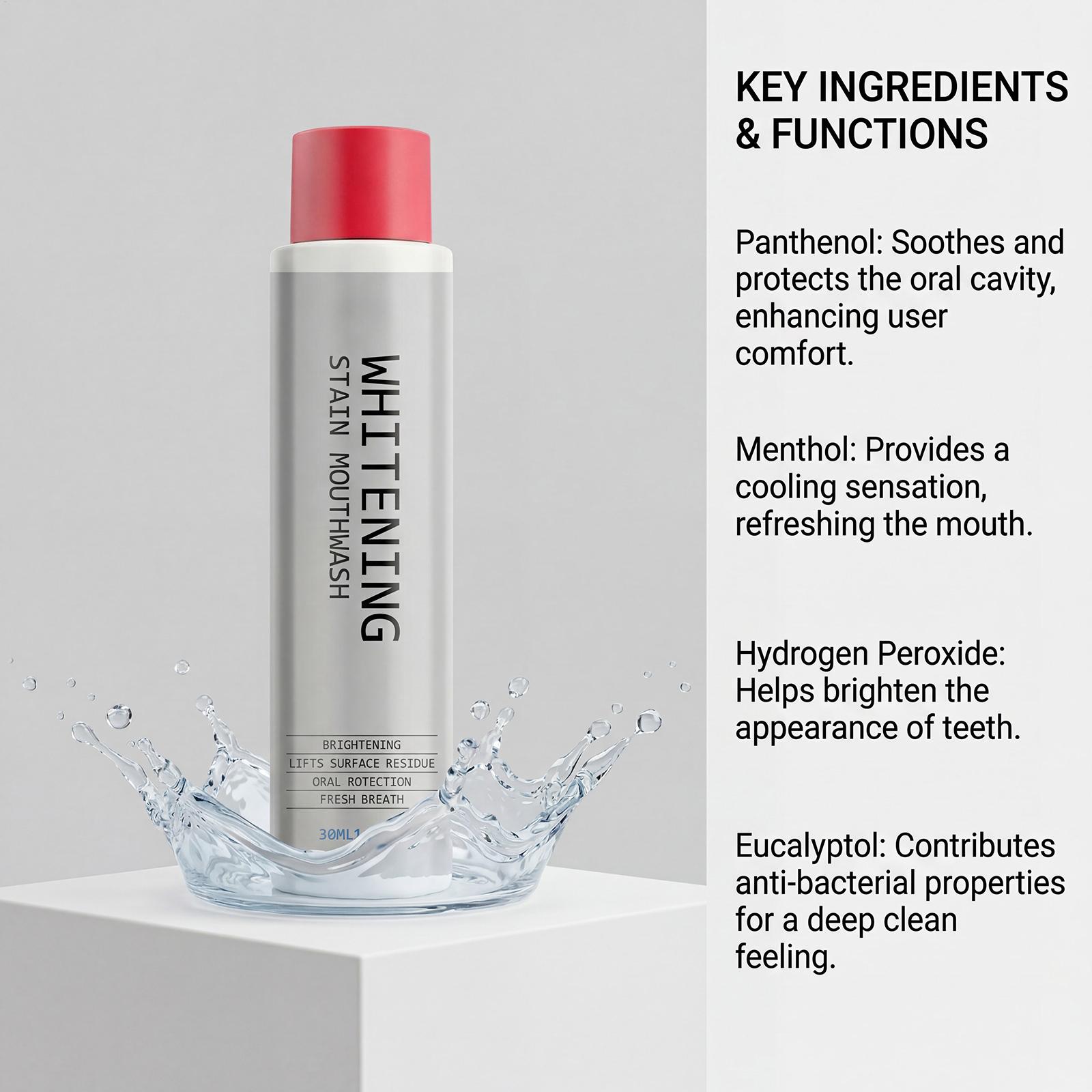 30ml Vlekkenverwijderende Mond - Teeth Whitening And Stain Removal recensie en prijs
