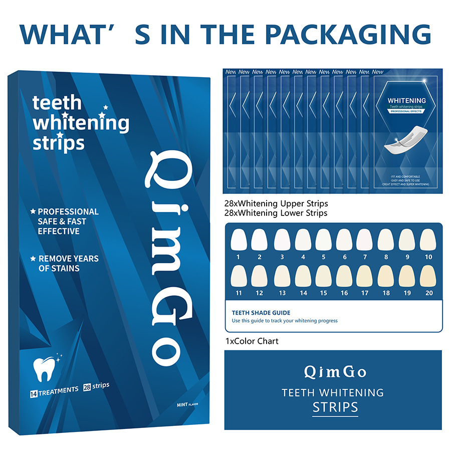 3D Droge Tandenbleekstrips |   - Whitening Strip 3D recensie en prijs