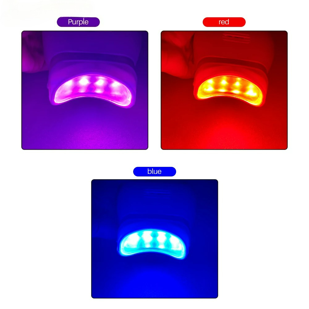 Verstelbare 3 Kleuren LED Tand - Teeth Whitening Lamp recensie en prijs