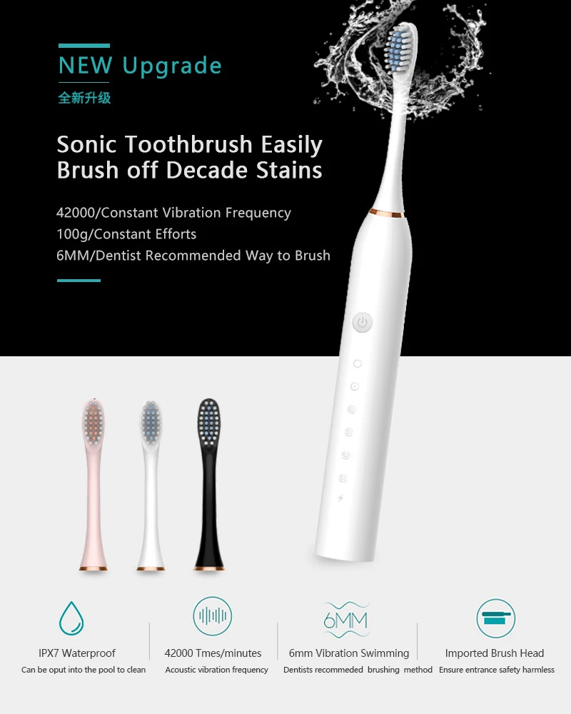 Sonische elektrische tandenbor - Teeth Whitening Or Tooth Whitening recensie en prijs