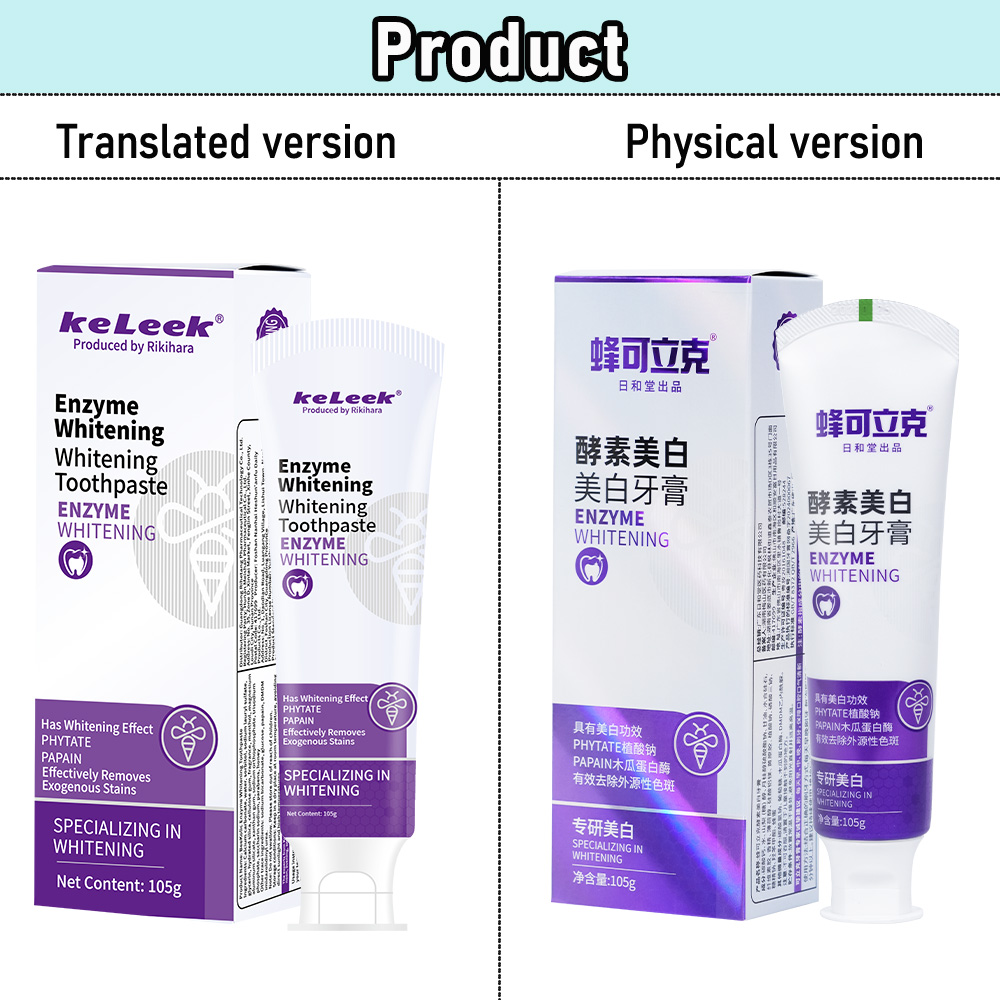 KeLeek Enzyme Whitening Tandpa - Teeth Whitening Enzymes recensie en prijs